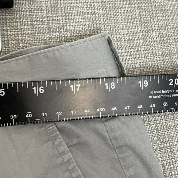 Michael Kors Shorts Mens 36 Gray Flat Front Cargo Utility Pockets Casual - Picture 4 of 12